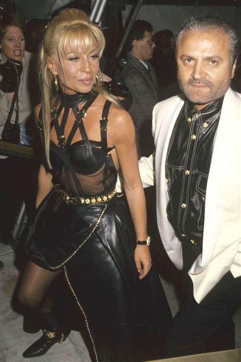 donatella versace 90s|early photos of donatella versace.